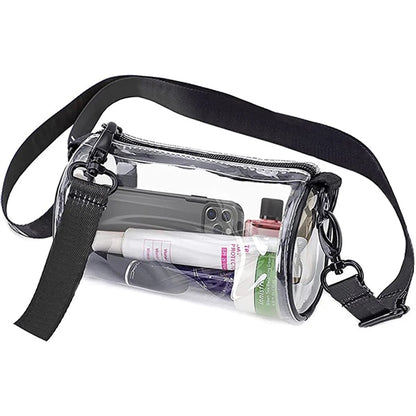 Stadium Approved Clear Crossbody Concerts Purse Bag