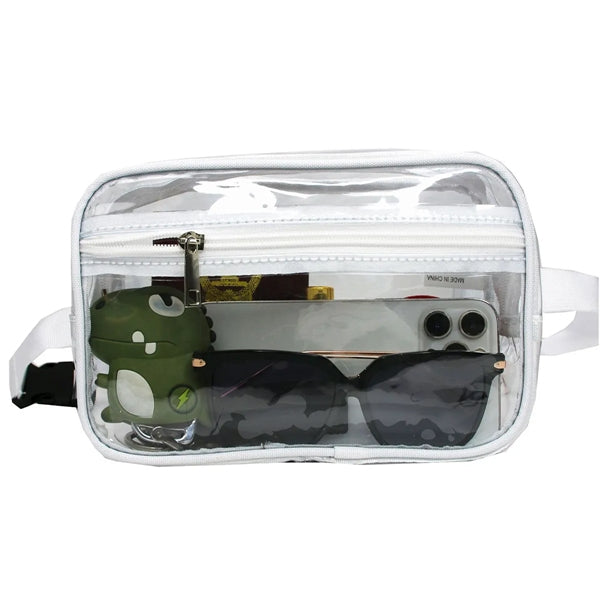 Clear Stadium Fanny Pack With Adjustable Strap