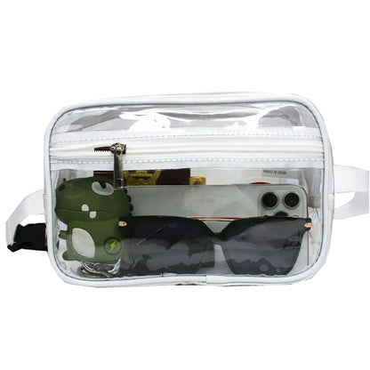 Clear Stadium Fanny Pack With Adjustable Strap