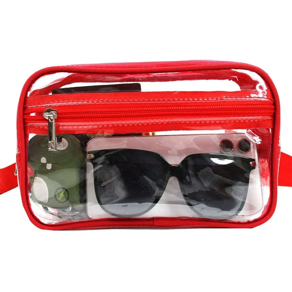 Clear Stadium Fanny Pack With Adjustable Strap