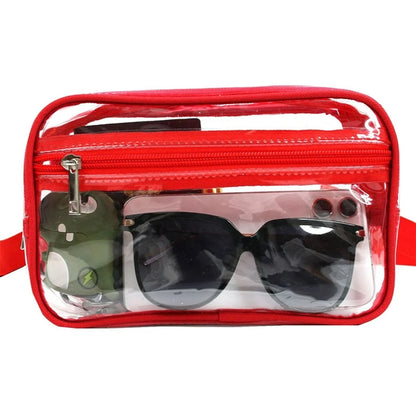 Clear Stadium Fanny Pack With Adjustable Strap