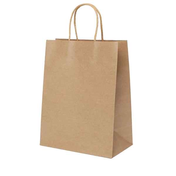 Kraft Paper Shopping Bags With Handle