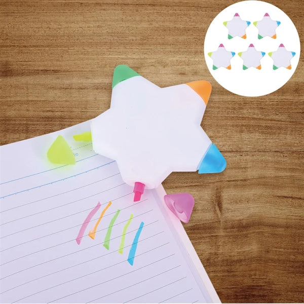 Star Shape Highlighter Pen