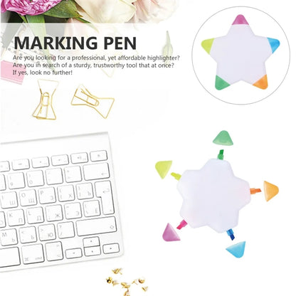 Star Shape Highlighter Pen