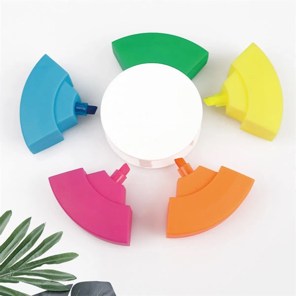 Round Shape Highlighter Pen