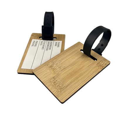 Wooden Luggage Tags