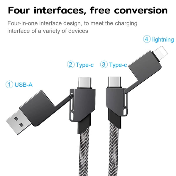 4-In-1 Multi Charging Cable