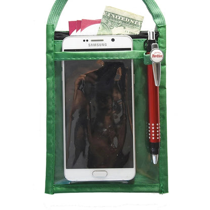 Premium Double Window RPET Recycled ID Neck Wallet