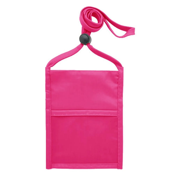 Premium Double Window RPET Recycled ID Neck Wallet