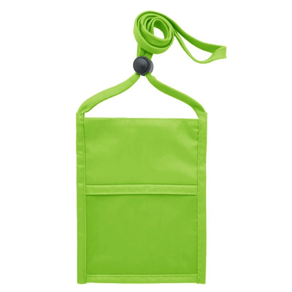 Premium Double Window RPET Recycled ID Neck Wallet