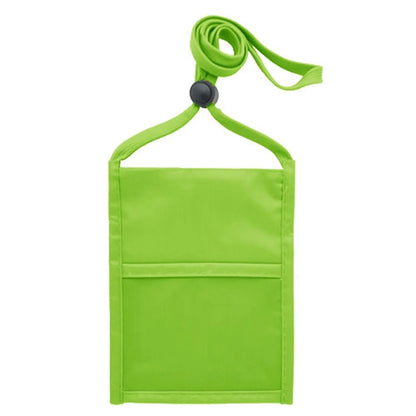 Premium Double Window RPET Recycled ID Neck Wallet