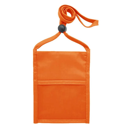 Premium Double Window RPET Recycled ID Neck Wallet