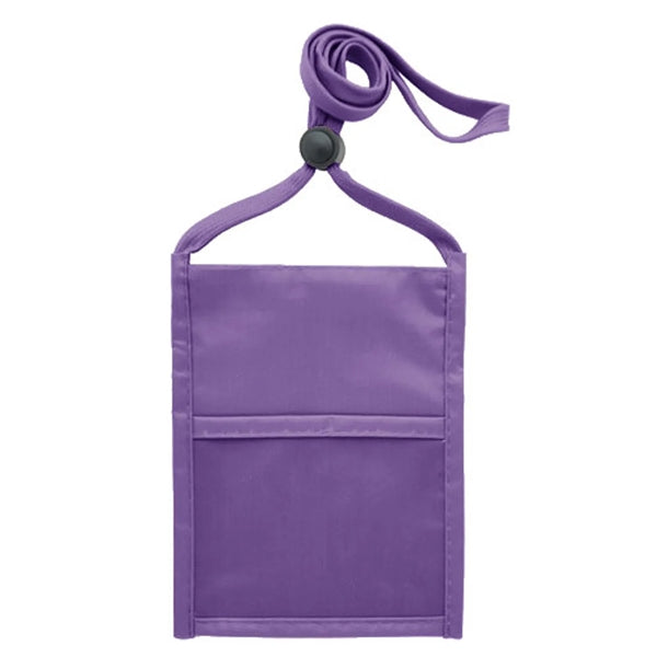 Premium Double Window RPET Recycled ID Neck Wallet
