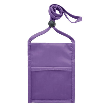 Premium Double Window RPET Recycled ID Neck Wallet