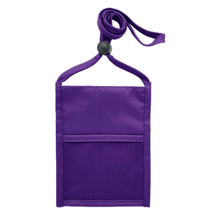 Premium Double Window RPET Recycled ID Neck Wallet