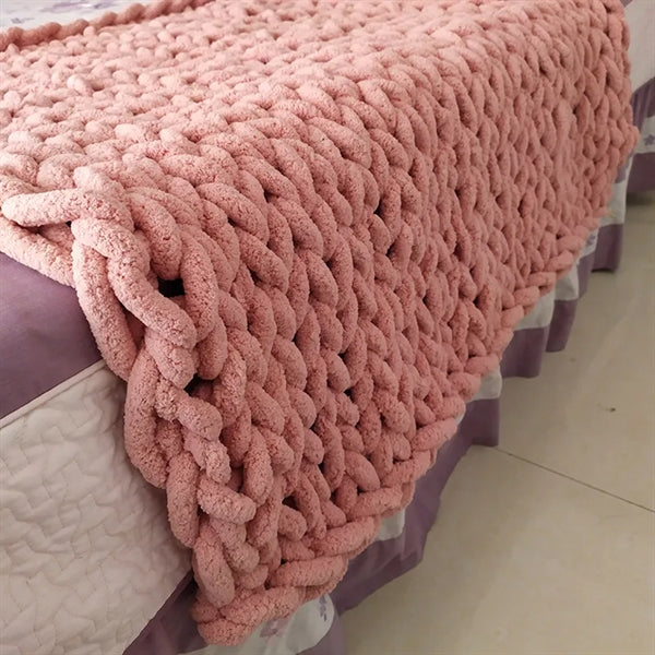 Woven Wool Blanket Sofa Cover