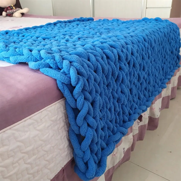 Woven Wool Blanket Sofa Cover