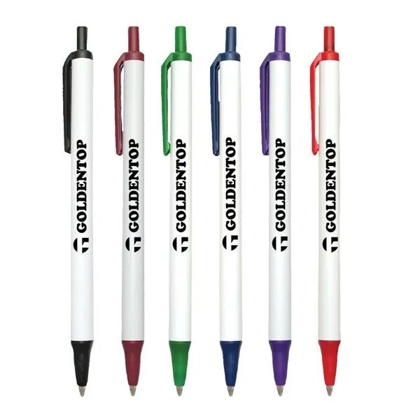 Retractable Ballpoint Click Stick pen