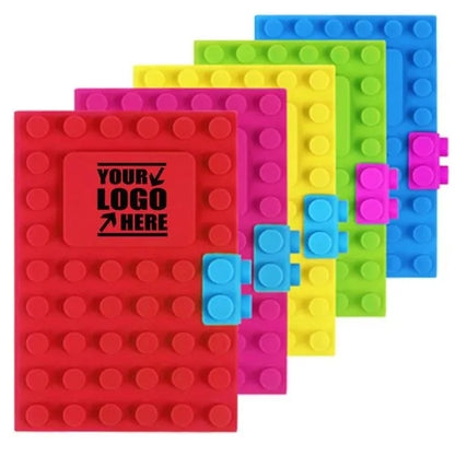 Silicone Lego Blocks Notebook