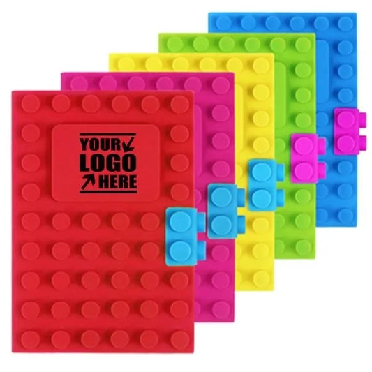Silicone Lego Blocks Notebook