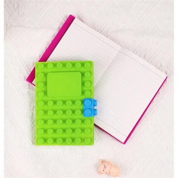 Silicone Lego Blocks Notebook