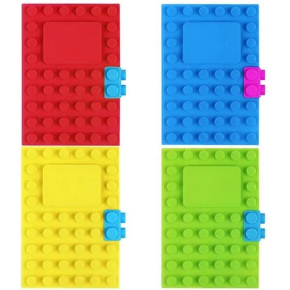Silicone Lego Blocks Notebook
