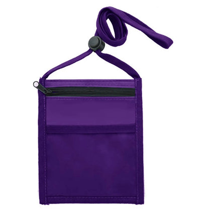 RPET Recycled Pouch With Front Zipper Pocket