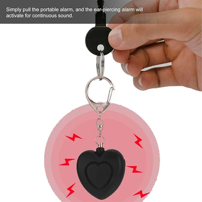 Heart Shaped Personal Security Alarm