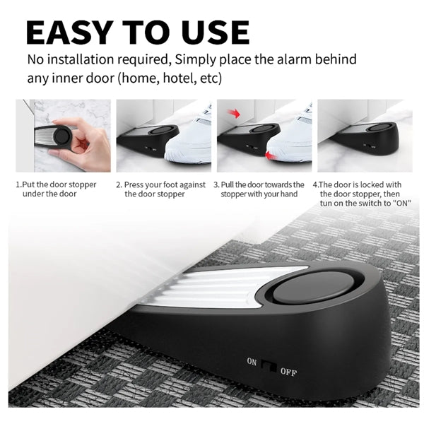 Door Stopper Security Alarm