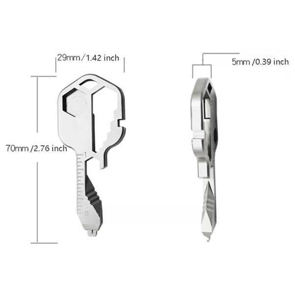 24 In 1 Key Shaped Multitool