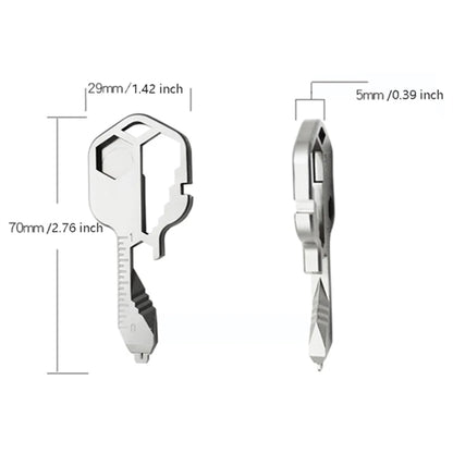 24 In 1 Key Shaped Multitool