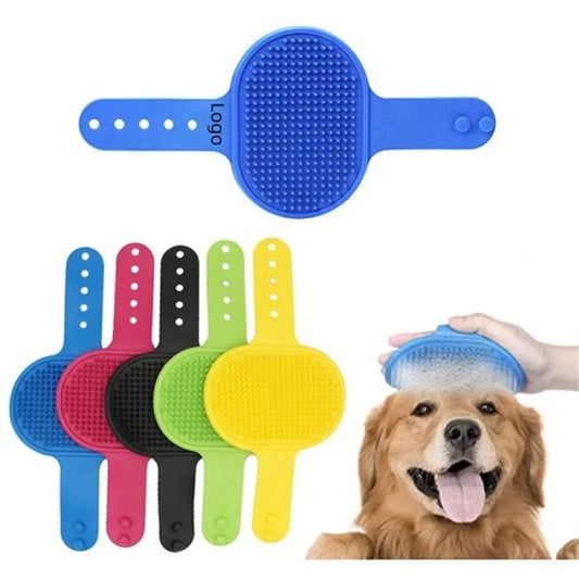 TPR Rubber Pet Bath Brush