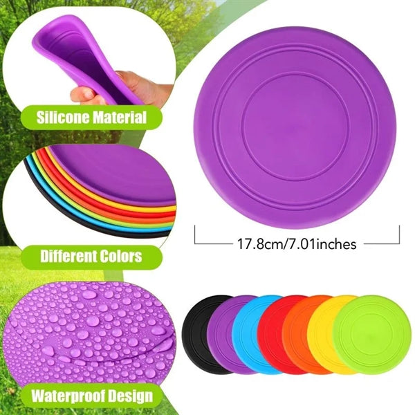Silicone Pet Flying Disc