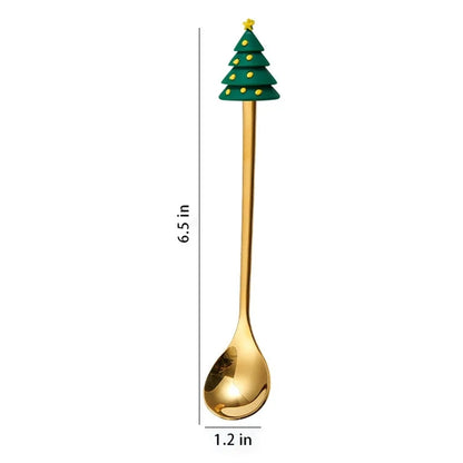 Christmas Stainless Steel Spoon