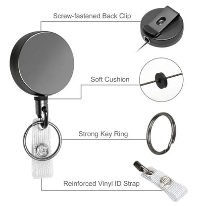Heavy Duty Retractable Badge Reel