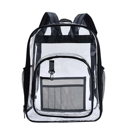 Custom Stadium approved Large Capacity Clear Backpacks