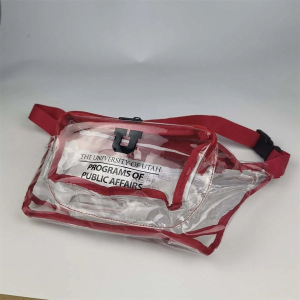 Translucent Promotional Color PVC Fanny Pack