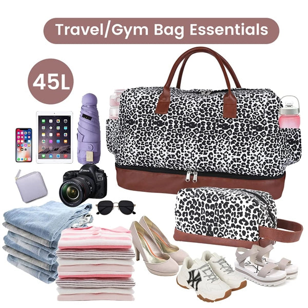 Duffle Bag And Toiletry Tote Set