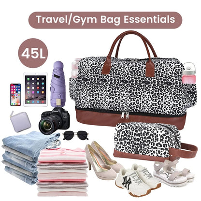 Duffle Bag And Toiletry Tote Set
