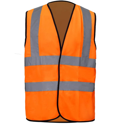 Premium Knitted Hi Vis Class 2 Safety Loop & Hook Vest
