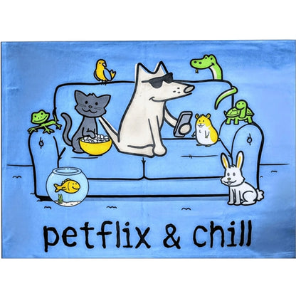 30" X 40" Brushed Polar Fleece Sublimation Blanket 300 GSM