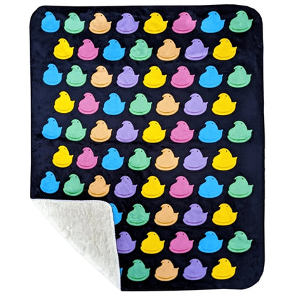 30" X 40" Micro-Mink Sherpa Plush Sublimation Blanket