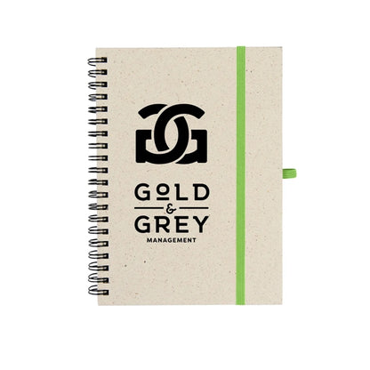 Natural Paper Spiral Notebook