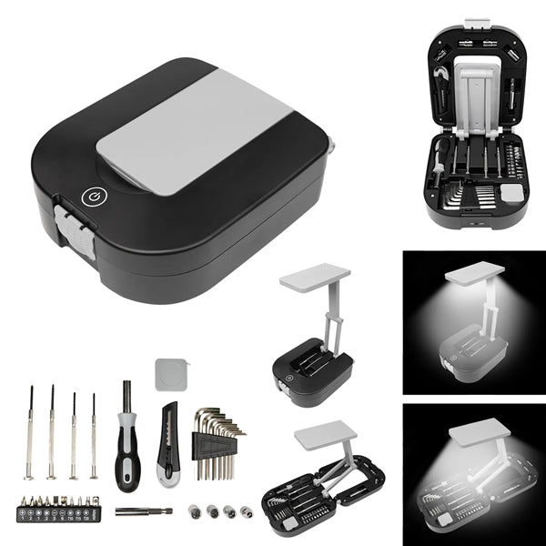 30 Piece Tool Kit With Light