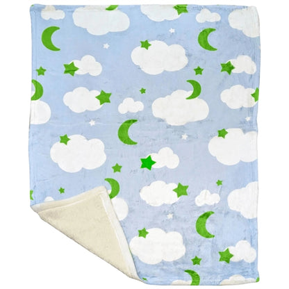 30" X 40" Silk Touch Sherpa Sublimation Blanket 420 GSM