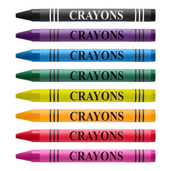 Custom 8Ct Crayon Set