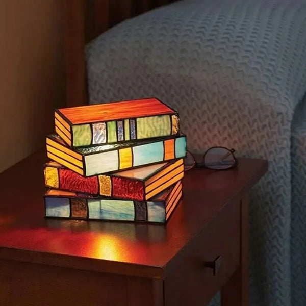 Vintage Table Book Lamp