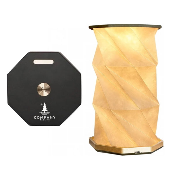 Foldable LED Rotating Book Light