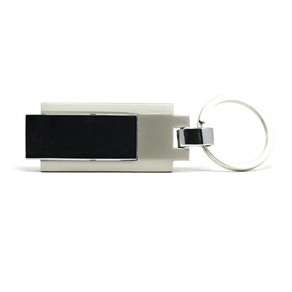 Chrome Steel With Keyring USB 3.0