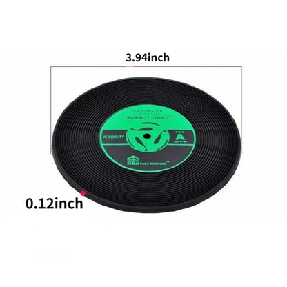 Custom Pvc Record Coaster